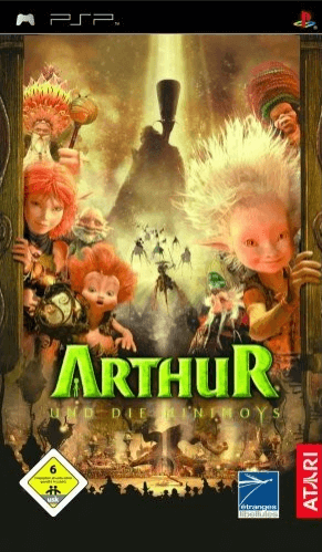 Arthur and The Minimoys box art for PSP
